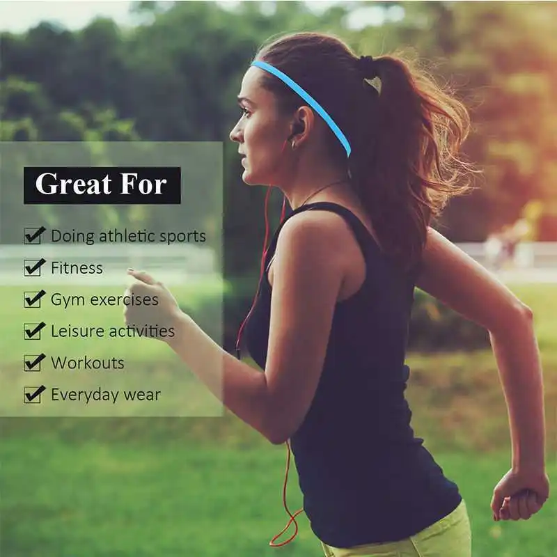 Women Stretch Sports Yoga Hairband Headband for Men Sport Running Fitness Headbands Elastic Anti-slip Sweatband Gym Headbands
Women Stretch Sports Yoga Hairband Headband for Men Sport Running Fitness Headbands Elastic Anti-slip Sweatband Gym Headbands