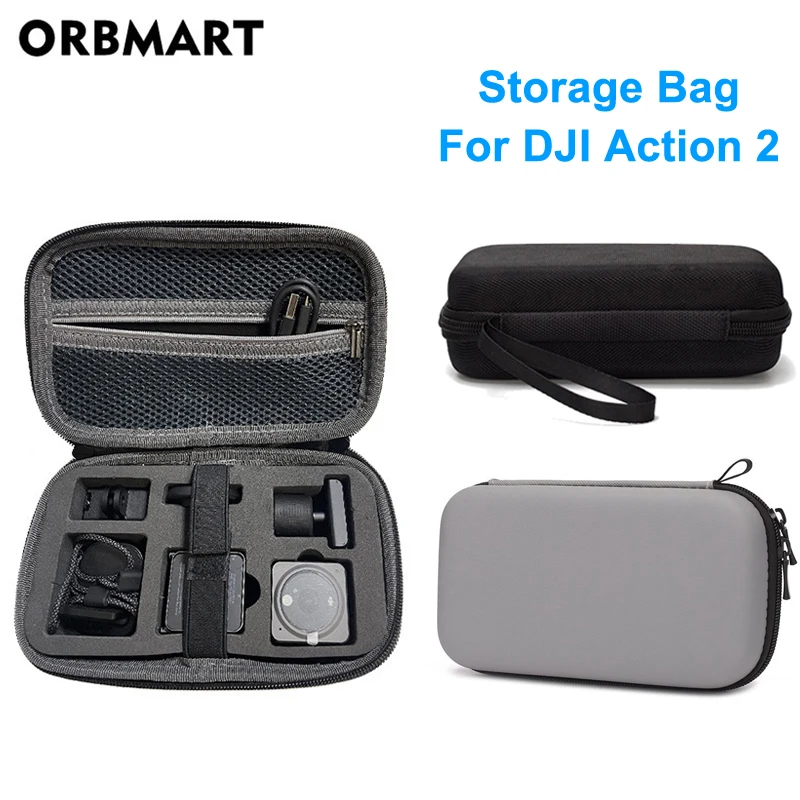 Sport Camera Portable Storage Case Collection Bag for DJI Action 2 Digital Camera Handheld Handbag for DJI Action2 Accessories
Sport Camera Portable Storage Case Collection Bag for DJI Action 2 Digital Camera Handheld Handbag for DJI Action2 Accessories