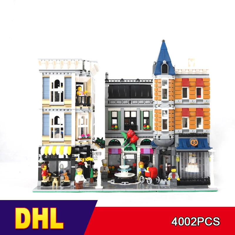 DHL 15019 4002Pcs Assembly Square Creator City Series Model Building Kits Brick legoings Toys Clone 10255 building blocks
DHL 15019 4002Pcs Assembly Square Creator City Series Model Building Kits Brick legoings Toys Clone 10255 building blocks