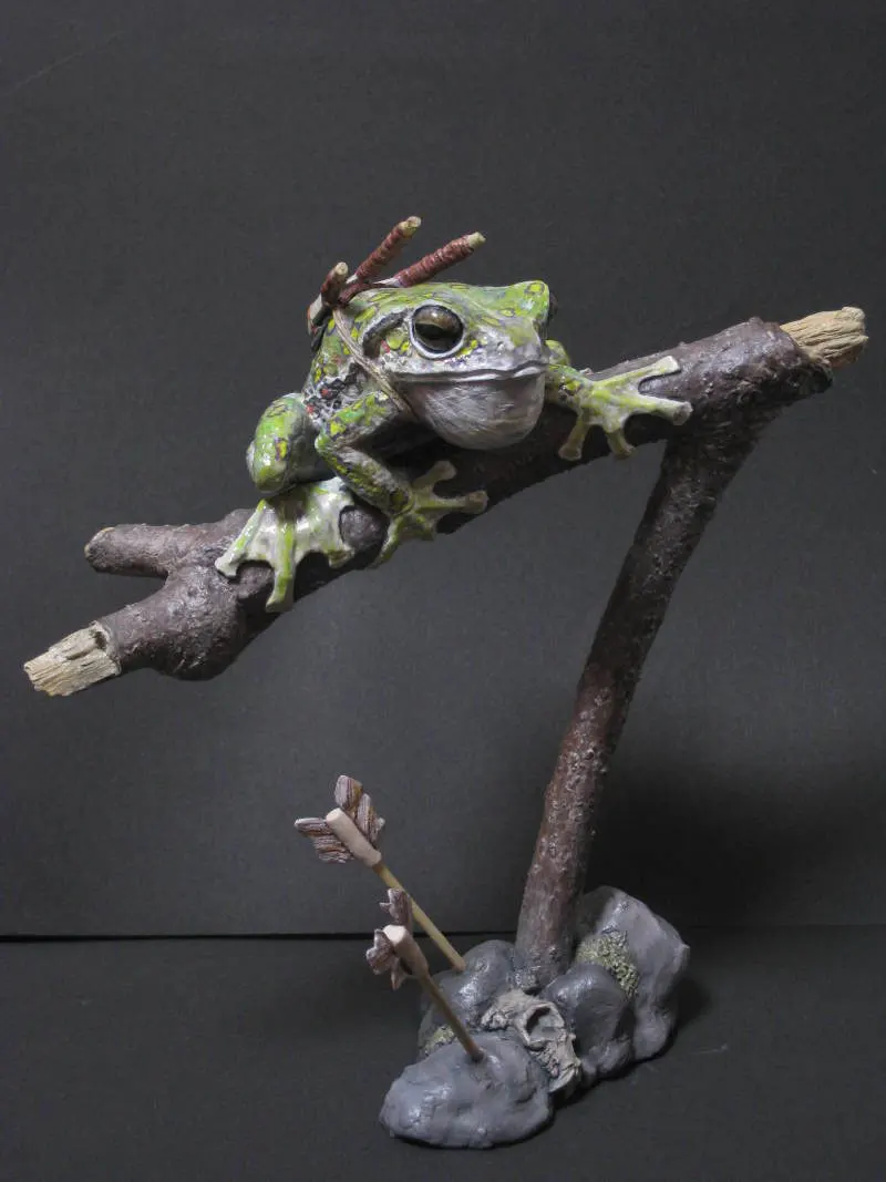 New Limited Edition Frog Tree Simulation Miniatures Scene Modeling Unpainted DIY Assembling Static Resin Model Kits Collection
New Limited Edition Frog Tree Simulation Miniatures Scene Modeling Unpainted DIY Assembling Static Resin Model Kits Collection