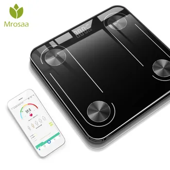 Bathroom Body Fat Scale Floor Scientific Smart Electronic Backlit Digital Body Weight Scales for-Bluetooth APP Android or IOS
Bathroom Body Fat Scale Floor Scientific Smart Electronic Backlit Digital Body Weight Scales for-Bluetooth APP Android or IOS