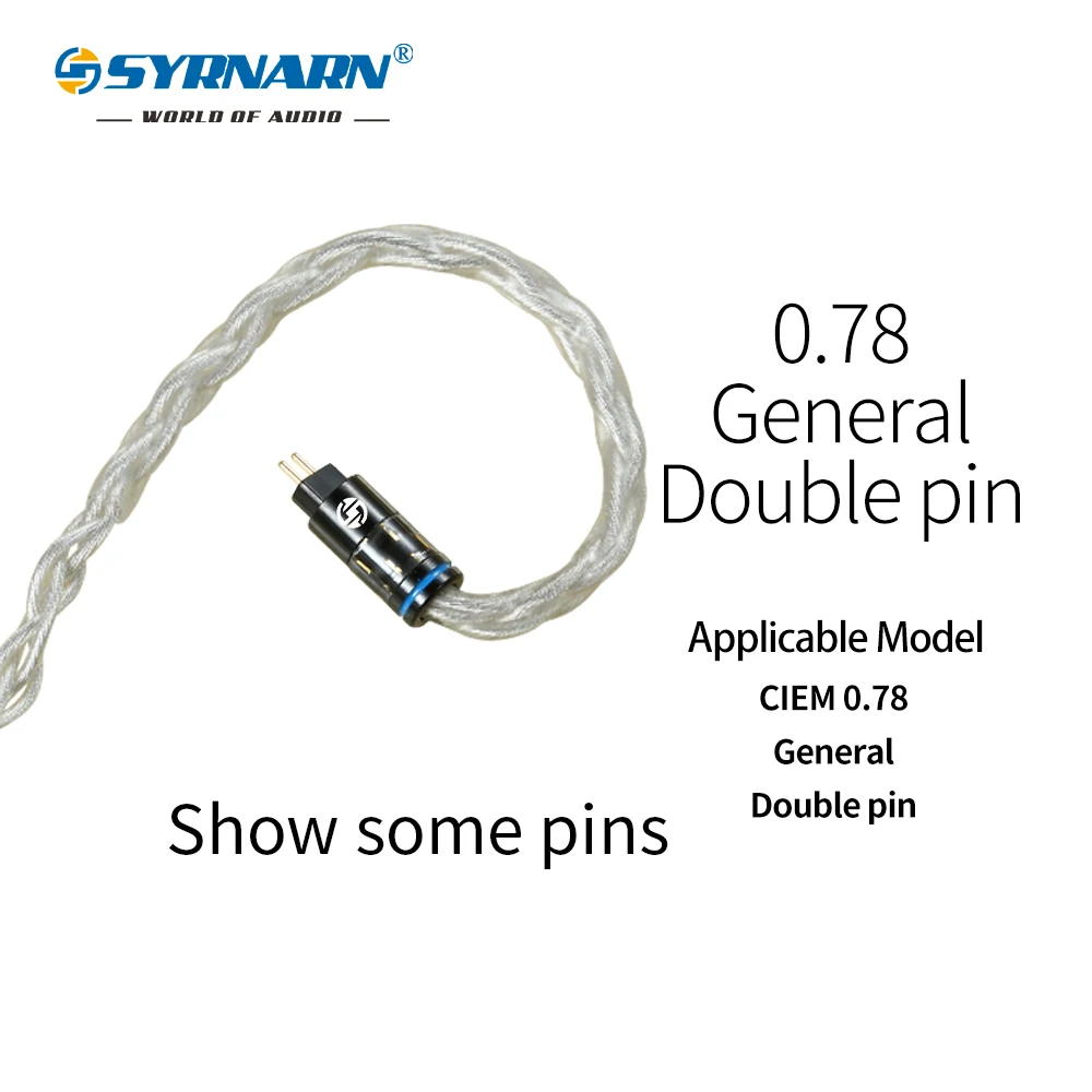 504 core Silver Plated 3.5mm Balanced Cable To 0.75/0.78/A2DC/mmcx Connector Hifi Earphone Upgrade Cable For SYRNARN V8/KZ/TFZ
504 core Silver Plated 3.5mm Balanced Cable To 0.75/0.78/A2DC/mmcx Connector Hifi Earphone Upgrade Cable For SYRNARN V8/KZ/TFZ