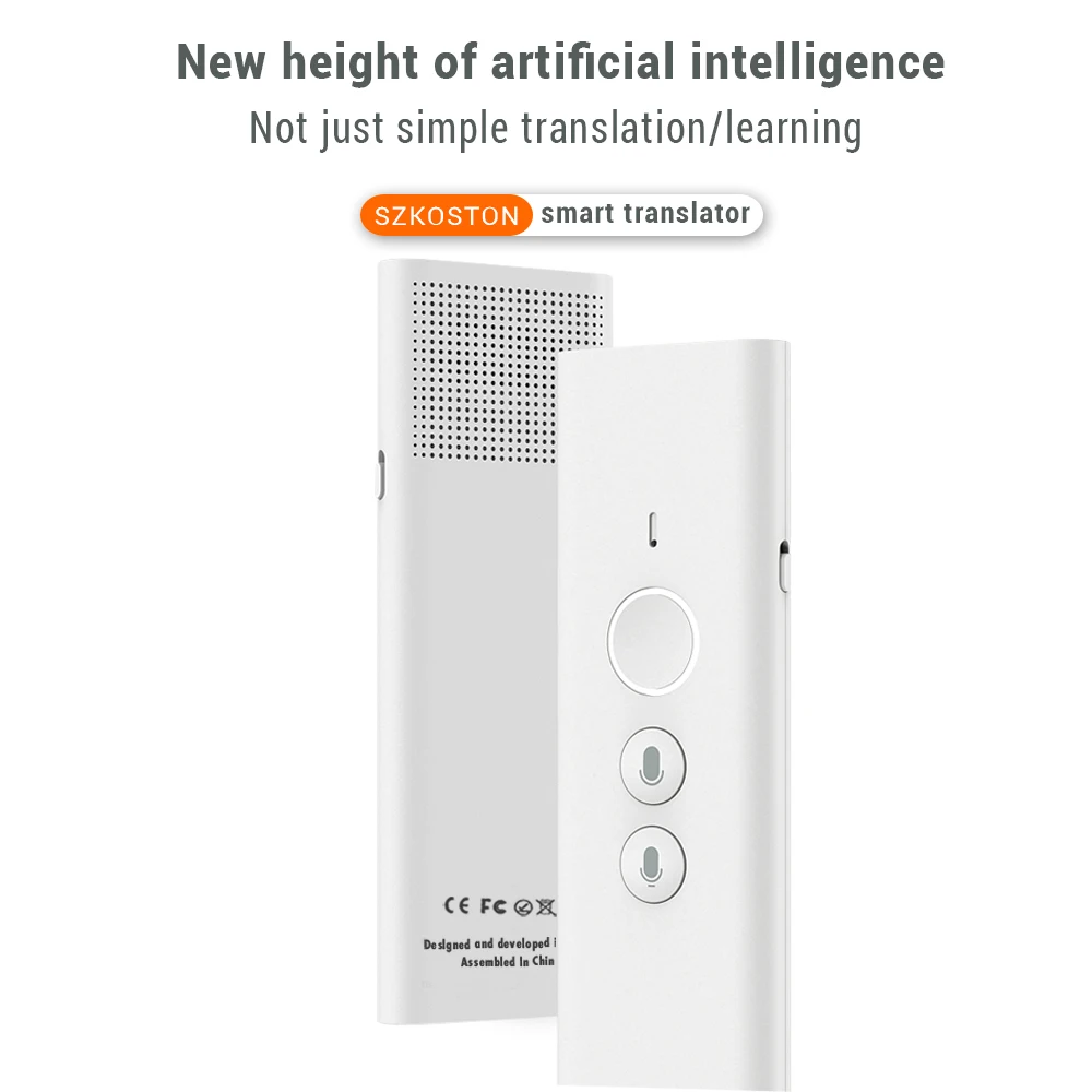 Portable 40 Languages Smart Voice Translator Muama Enence Real-time Multi-language Translator Tradutor For Business Traveling
Portable 40 Languages Smart Voice Translator Muama Enence Real-time Multi-language Translator Tradutor For Business Traveling
