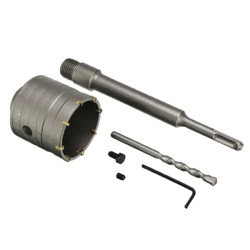 Wall Impact Shank Drill Bit 65mm Wall Hole Saw With 200mm Connecting Rod Wrench For Concrete Cement Stone
Wall Impact Shank Drill Bit 65mm Wall Hole Saw With 200mm Connecting Rod Wrench For Concrete Cement Stone