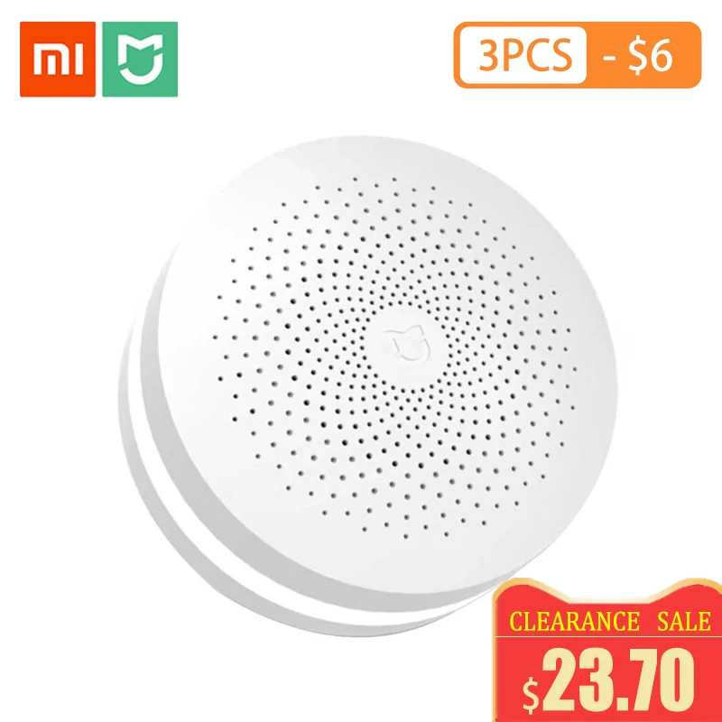 Original Mijia Multifunctional Gateway 2 Smart Home Alarm System Intelligent Online Radio Night Light Bell Mi Gateway
Original Mijia Multifunctional Gateway 2 Smart Home Alarm System Intelligent Online Radio Night Light Bell Mi Gateway