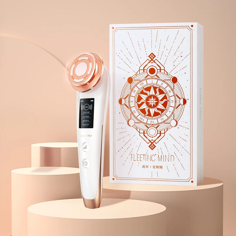 Face EMS Beauty Instrument Face Lifting Heat Red Blue Light Face Cleaner Deep Cleansing Home Skin Care Device Face Massager 
Face EMS Beauty Instrument Face Lifting Heat Red Blue Light Face Cleaner Deep Cleansing Home Skin Care Device Face Massager