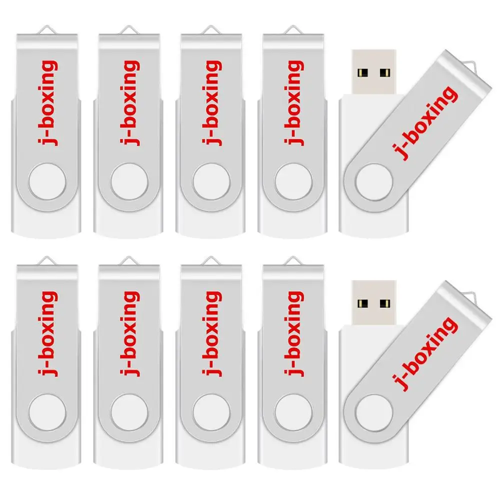 J-boxing 10PCS USB Flash Drives Metal Thumb Drives 64MB 128MB Small Capacity USB Pendrive 256MB 512MB USB 2.0 Memory Stick White
J-boxing 10PCS USB Flash Drives Metal Thumb Drives 64MB 128MB Small Capacity USB Pendrive 256MB 512MB USB 2.0 Memory Stick White