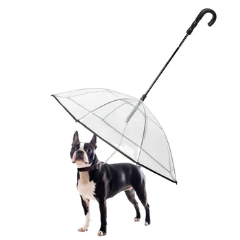 Papipet Dog Umbrella Pet Umbrella with Leash Transparent Pet Umbrella Portable Built-in Leash Waterproof In Rain Snowing
Papipet Dog Umbrella Pet Umbrella with Leash Transparent Pet Umbrella Portable Built-in Leash Waterproof In Rain Snowing