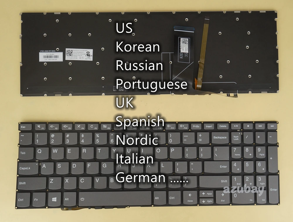 US Korean Russian Portuguese Keyboard For Lenovo Ideapad S540-15IML, Yoga 9-15ITL5 C740-15IML C940-15IRH S740-15IRH, Backlit
US Korean Russian Portuguese Keyboard For Lenovo Ideapad S540-15IML, Yoga 9-15ITL5 C740-15IML C940-15IRH S740-15IRH, Backlit