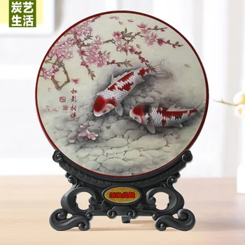 HOME OFFICE BUSINESS TOP DECORATION ART BRING IN WEALTH AND TREASURE MASCOT BAMBOO CHARCOAL CARVING FISHES FENG SHUI SCULPTURE
HOME OFFICE BUSINESS TOP DECORATION ART BRING IN WEALTH AND TREASURE MASCOT BAMBOO CHARCOAL CARVING FISHES FENG SHUI SCULPTURE