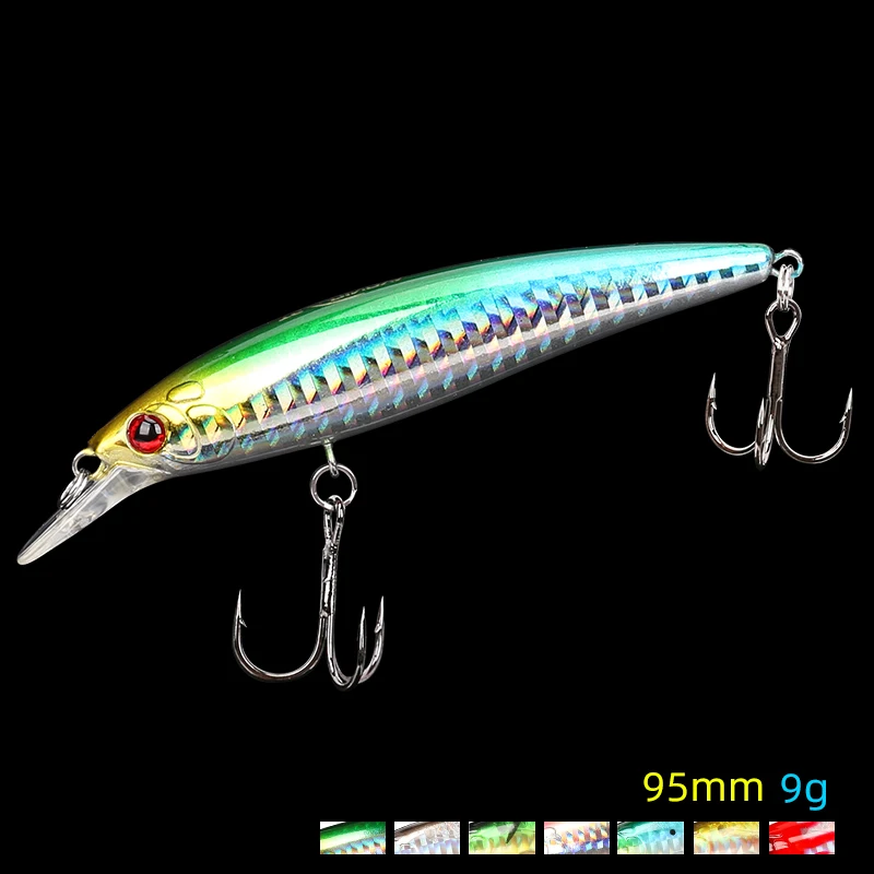 TSURINOYA Floating Minnow Fishing Lure Suit DW11 95mm 9g 7pcs 4pcs 3pcs Fishing Tackle Suit Diving Deep 1m Artificial Hard Baits
TSURINOYA Floating Minnow Fishing Lure Suit DW11 95mm 9g 7pcs 4pcs 3pcs Fishing Tackle Suit Diving Deep 1m Artificial Hard Baits