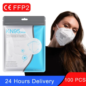 100 PCS FFP2 KN95 Mask Protection Safety EN149 European Standard Respirator Protective Anti Dust Pollution Mask Fast Delivery 
100 PCS FFP2 KN95 Mask Protection Safety EN149 European Standard Respirator Protective Anti Dust Pollution Mask Fast Delivery