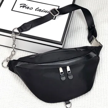 2020 Korean style female waist bag nylon cloth chest bag shoulder messenger small bag
2020 Korean style female waist bag nylon cloth chest bag shoulder messenger small bag