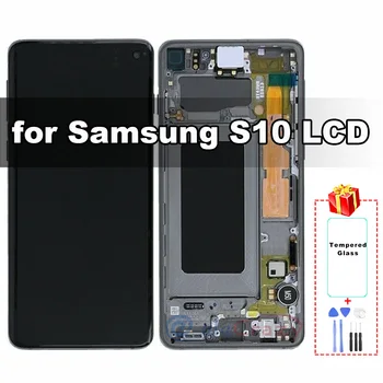Original AMOLED for Samsung Galaxy S10 G973F LCD Display with Touch Digitizer and Frame Assembly Replacement 100% Tested
Original AMOLED for Samsung Galaxy S10 G973F LCD Display with Touch Digitizer and Frame Assembly Replacement 100% Tested