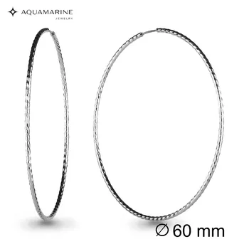 Congo AQUAMARINE without inserts Silver 925 
Congo AQUAMARINE without inserts Silver 925