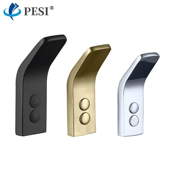 PESI Copper Robe Hook Gold Silver Black Clothes Towel Hanger Hooks Coat Door Robe Hooks Bathroom Accessories Wall Mounted
PESI Copper Robe Hook Gold Silver Black Clothes Towel Hanger Hooks Coat Door Robe Hooks Bathroom Accessories Wall Mounted