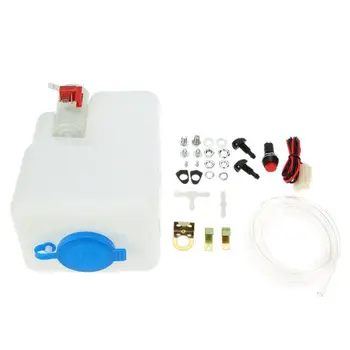 Universal Windshield Washer Pump Reservoir Kit/Liquid Reservoir Tank with Pump 
Universal Windshield Washer Pump Reservoir Kit/Liquid Reservoir Tank with Pump
