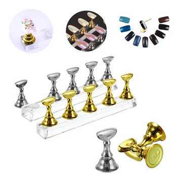 Magnetic Acrylic Nail Display Stand Nail Tips Practice Hand Nail Exercises Pedestal Nail Supplies Nail Tips Holder Nail Art Tool 
Magnetic Acrylic Nail Display Stand Nail Tips Practice Hand Nail Exercises Pedestal Nail Supplies Nail Tips Holder Nail Art Tool
