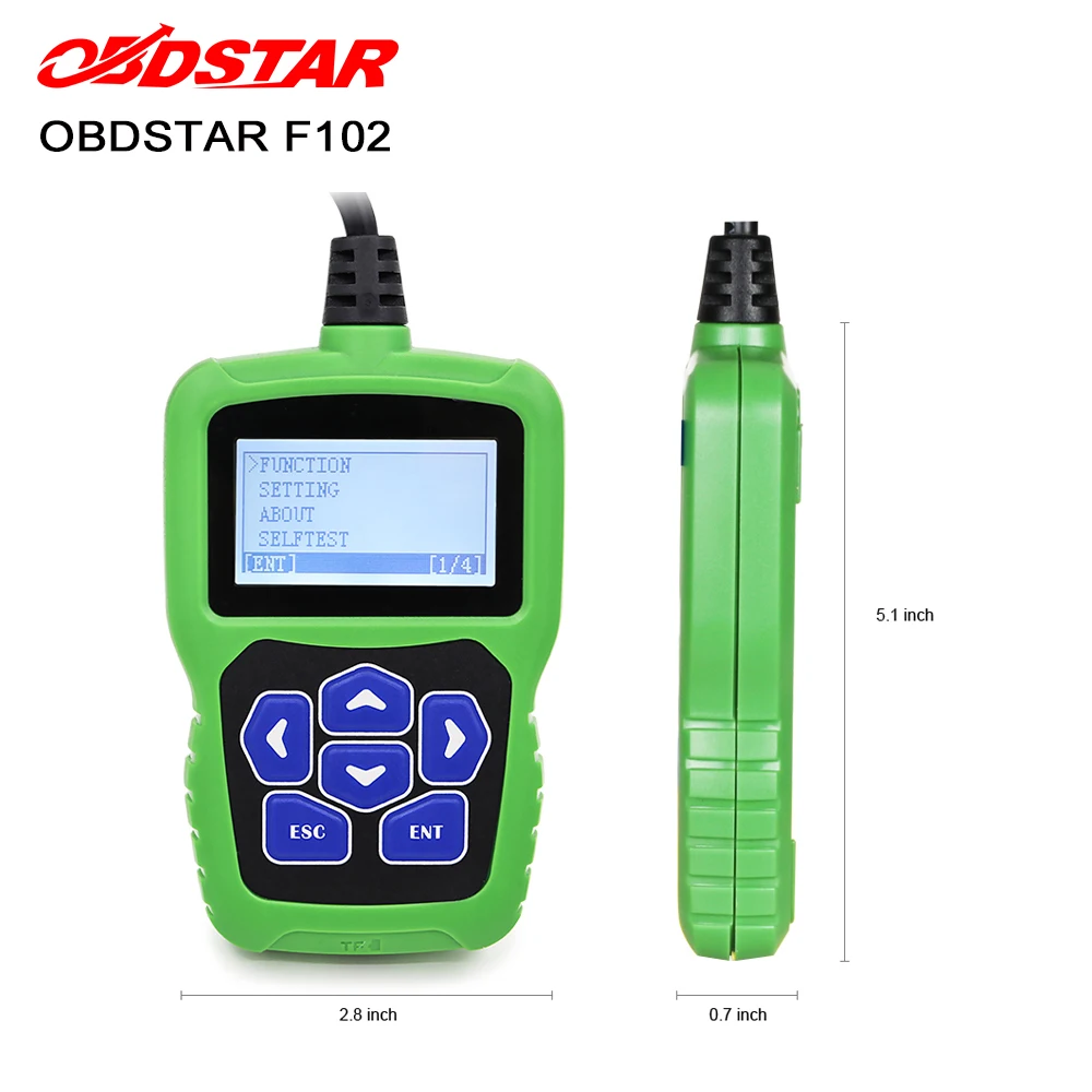 OBDSTAR F102 for Niss-an/for Infi.niti Auto key programmer Automatic Pin Code Reader + Immobiliser and Odometer Correction tool
OBDSTAR F102 for Niss-an/for Infi.niti Auto key programmer Automatic Pin Code Reader + Immobiliser and Odometer Correction tool