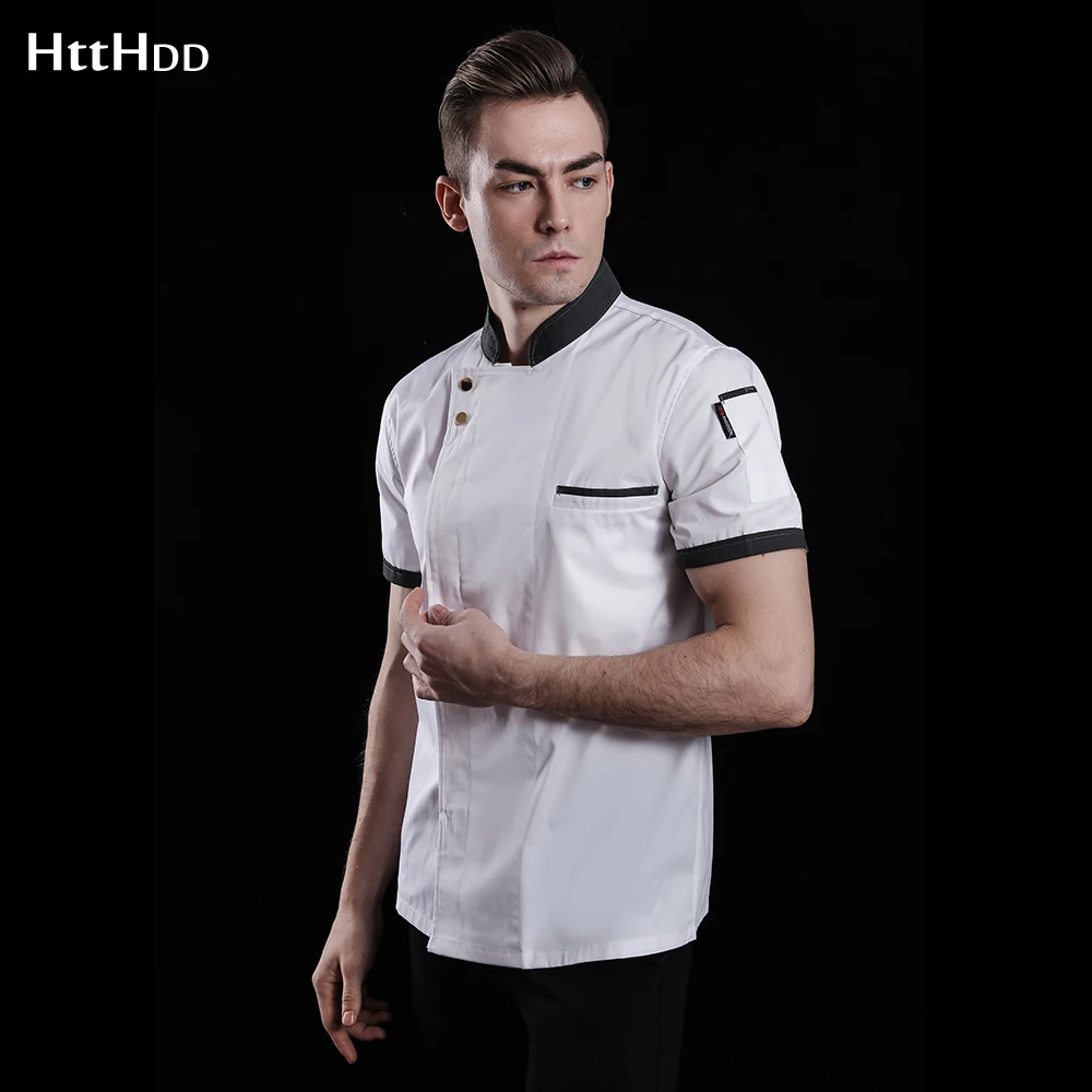 new Unisex Breathable Short Sleeve Professional Chef Uniform Restaurant Cooking Chef Jacket Bakery Chef working Uniform Custom
new Unisex Breathable Short Sleeve Professional Chef Uniform Restaurant Cooking Chef Jacket Bakery Chef working Uniform Custom