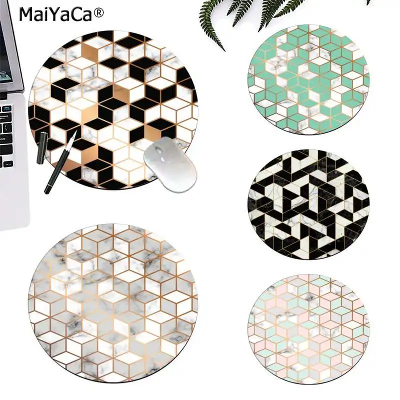 Maiyaca marble texture seamless pattern design with golden cubes Computer Gaming round Mousemats computer desk mat for gaming
Maiyaca marble texture seamless pattern design with golden cubes Computer Gaming round Mousemats computer desk mat for gaming