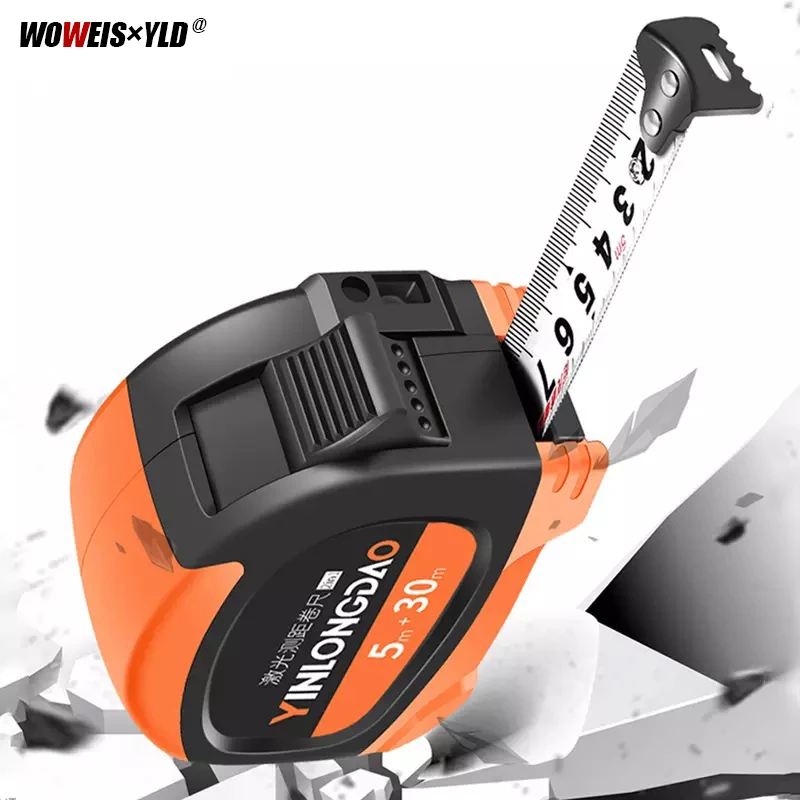 30M Infrared Steel Tape Measure Intelligent Tapeline Laser Rangefinder Digital Electronic Infrared High Precision Range Finder
30M Infrared Steel Tape Measure Intelligent Tapeline Laser Rangefinder Digital Electronic Infrared High Precision Range Finder