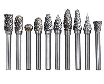 10Pcs,5/16"Cutting Diameter,Solid Tungsten Carbide File Cutter Taper Points Burrs Grinding Head Fit Dremel Bits Endmills
10Pcs,5/16"Cutting Diameter,Solid Tungsten Carbide File Cutter Taper Points Burrs Grinding Head Fit Dremel Bits Endmills