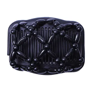 Personality Wooden Beads Imitation Wood Double Row Insert Women Variety Hair Comb Magic Hair Comb Hairmagic Stretch Combs
Personality Wooden Beads Imitation Wood Double Row Insert Women Variety Hair Comb Magic Hair Comb Hairmagic Stretch Combs
