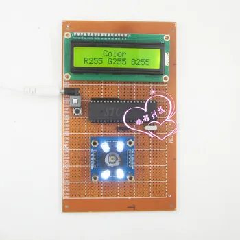 Color Detection Induction TCS3200 Sensor Detection System Based on 51 Single Chip
Color Detection Induction TCS3200 Sensor Detection System Based on 51 Single Chip