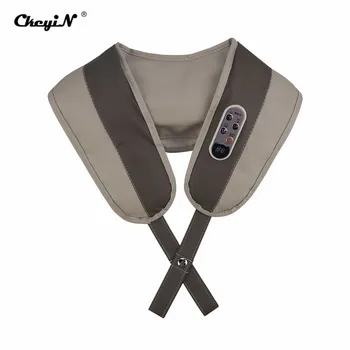 U Shape Shiatsu Cervical Back and Neck Massager Shawl Vibrating Kneading Tapping Finger Pressure Multi-function Belt Massager
U Shape Shiatsu Cervical Back and Neck Massager Shawl Vibrating Kneading Tapping Finger Pressure Multi-function Belt Massager