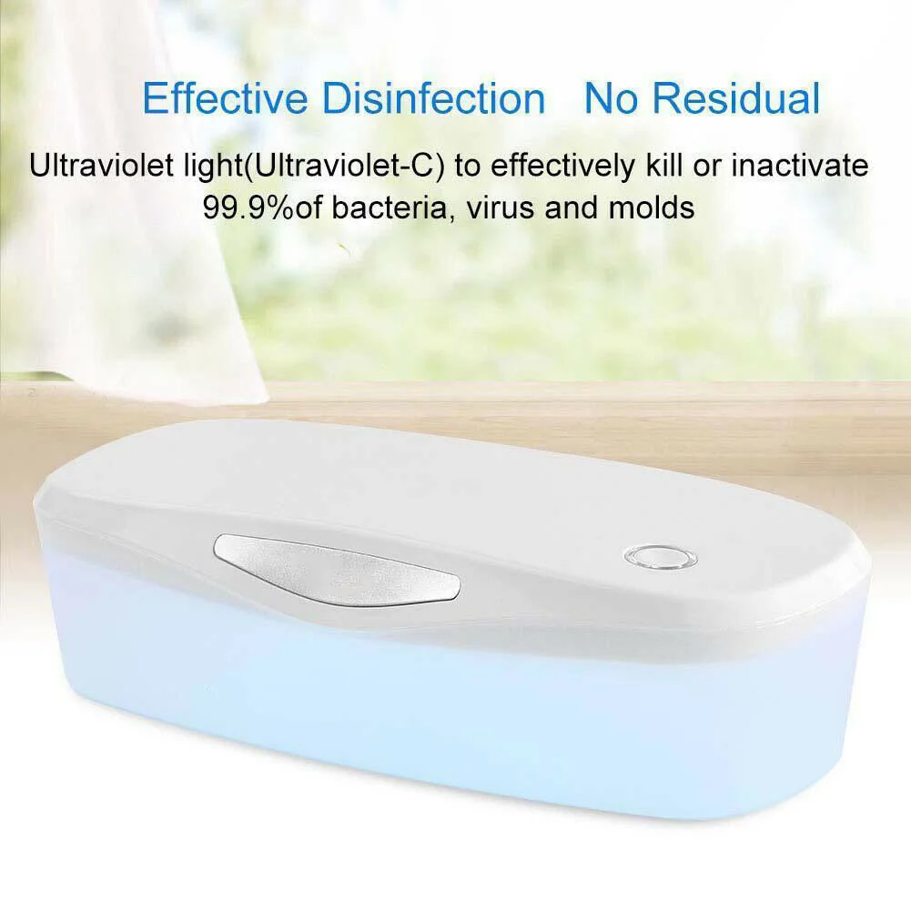 UV Light Disinfection Tweezers Makeup Brush Cleaning Sterilizer Box Manicure Portable Salon Nail Tools Cosmetic Led Storage
UV Light Disinfection Tweezers Makeup Brush Cleaning Sterilizer Box Manicure Portable Salon Nail Tools Cosmetic Led Storage