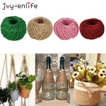 30M Natural Burlap Hessian Jute Twine Cord Hemp Rope String DIY Craft Rustic Wrap Gift Packing String Wedding Party Decoration
30M Natural Burlap Hessian Jute Twine Cord Hemp Rope String DIY Craft Rustic Wrap Gift Packing String Wedding Party Decoration