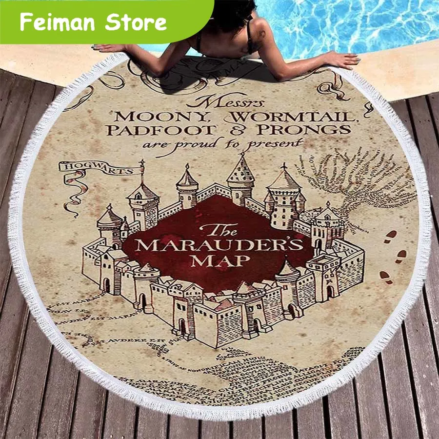 3D Gryffindor Printed Round Beach Towel Absorbent Microfiber Towels For Kids Adults
3D Gryffindor Printed Round Beach Towel Absorbent Microfiber Towels For Kids Adults