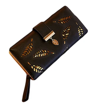 Korean Women Leaf Zipper Hasp Long Clutch Bag Card Wallet Coin Purse
Korean Women Leaf Zipper Hasp Long Clutch Bag Card Wallet Coin Purse