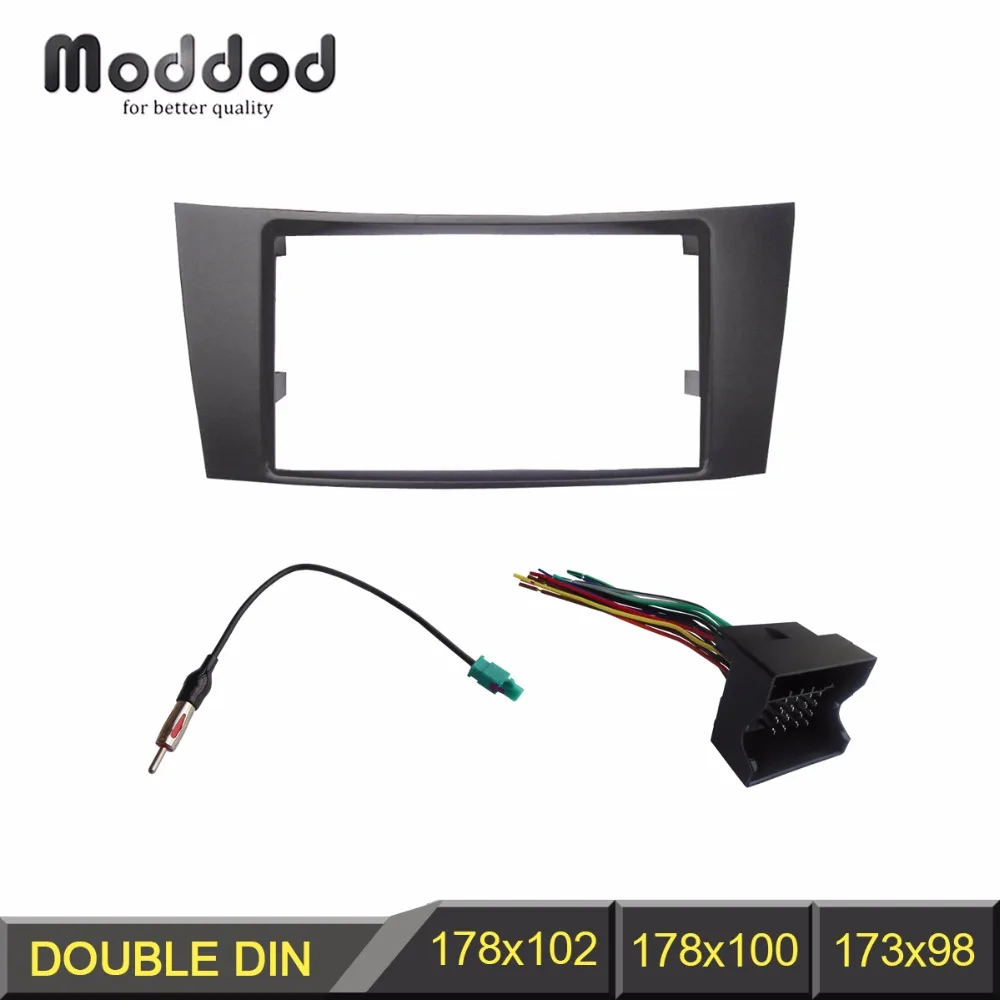 Double Din fascia for Mercedes Benz E CLASS W211 Radio DVD Stereo Panel Dash Mounting Installation Trim Kit Face Frame
Double Din fascia for Mercedes Benz E CLASS W211 Radio DVD Stereo Panel Dash Mounting Installation Trim Kit Face Frame