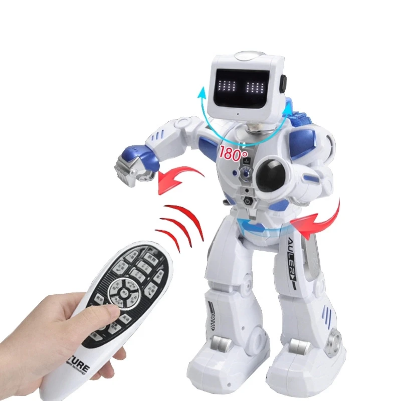 RC Robot Intelligent Robot Smart Hybrid AI Clapping Sencing Walking Space Robot Toys 180 Degree Deformation Children Toy Gifts
RC Robot Intelligent Robot Smart Hybrid AI Clapping Sencing Walking Space Robot Toys 180 Degree Deformation Children Toy Gifts
