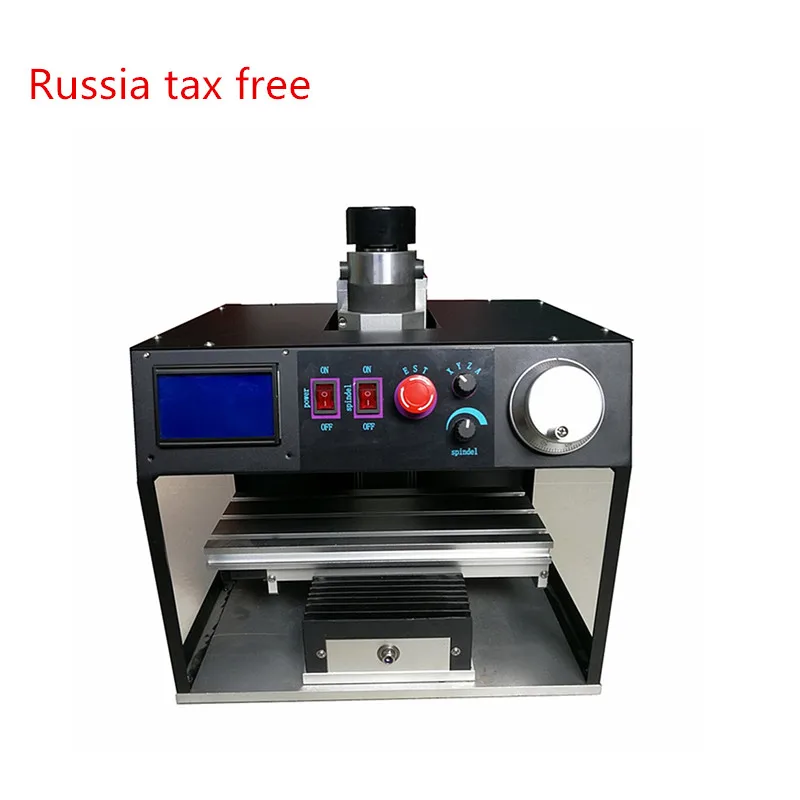 CNC router 1010 3 axis can be upgraded to 4 column type cnc vertical lathe engraver 400W spindle A B | Инструменты