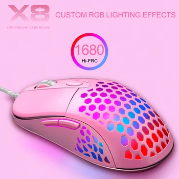 X8 Creative Gaming Mouse Wired Gaming Work Hole Hollow Mouse For Desktop Computer Notebook Computer Peripherals
X8 Creative Gaming Mouse Wired Gaming Work Hole Hollow Mouse For Desktop Computer Notebook Computer Peripherals