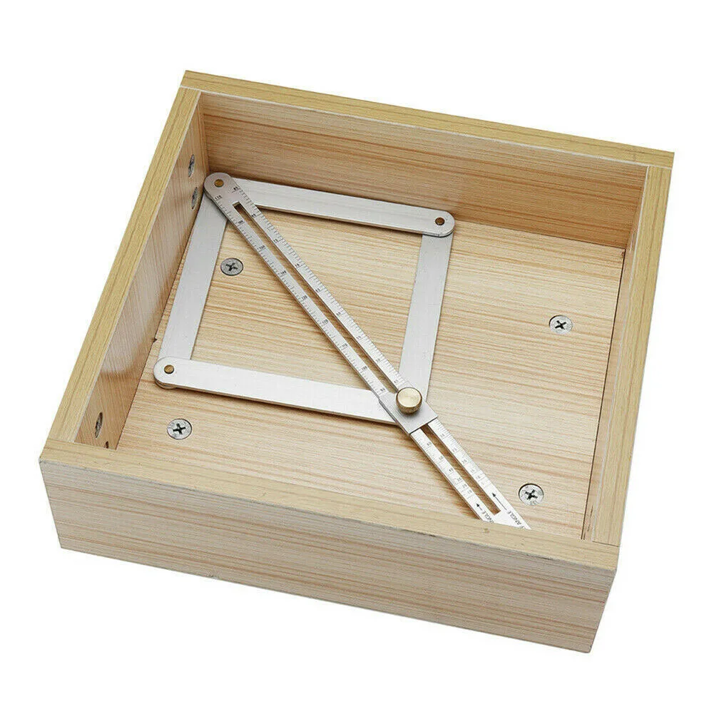 Cutting Miter Angle Protractor Gauge Accessories Ruler Aluminum Frame Measuring Tool Woodworking Professional Practical DIY
Cutting Miter Angle Protractor Gauge Accessories Ruler Aluminum Frame Measuring Tool Woodworking Professional Practical DIY