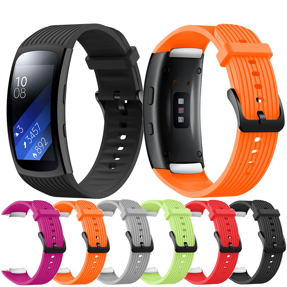 Soft Sport Silicone Pure color Strap For Samsung Galaxy Gear Fit 2 Pro R365 WatchBand wrist strap for Samsung Gear Fit 2 SM-R360
Soft Sport Silicone Pure color Strap For Samsung Galaxy Gear Fit 2 Pro R365 WatchBand wrist strap for Samsung Gear Fit 2 SM-R360