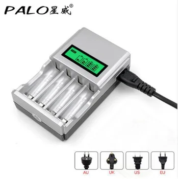 PALO C903W With 4 Slots LCD Display Battery Charger For AA AAA NI-CD NI-MH Rechargeable Batteries battery Smart Charger
PALO C903W With 4 Slots LCD Display Battery Charger For AA AAA NI-CD NI-MH Rechargeable Batteries battery Smart Charger
