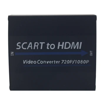 AABB-1080P SCART to HDMI Adapter Converter wtih Audio Video Composite for TV DVD Sky Box
AABB-1080P SCART to HDMI Adapter Converter wtih Audio Video Composite for TV DVD Sky Box