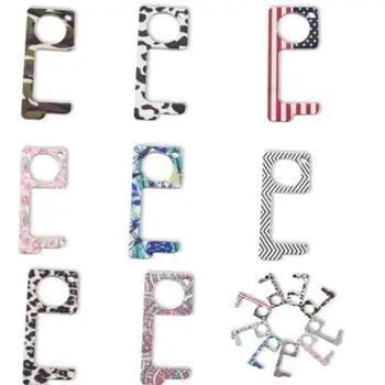 Protection Isolation Key Ring Pendant Non-contact Door Opener Button Tool Handheld Isolation Brass EDC Tool without Keychain#460
Protection Isolation Key Ring Pendant Non-contact Door Opener Button Tool Handheld Isolation Brass EDC Tool without Keychain#460