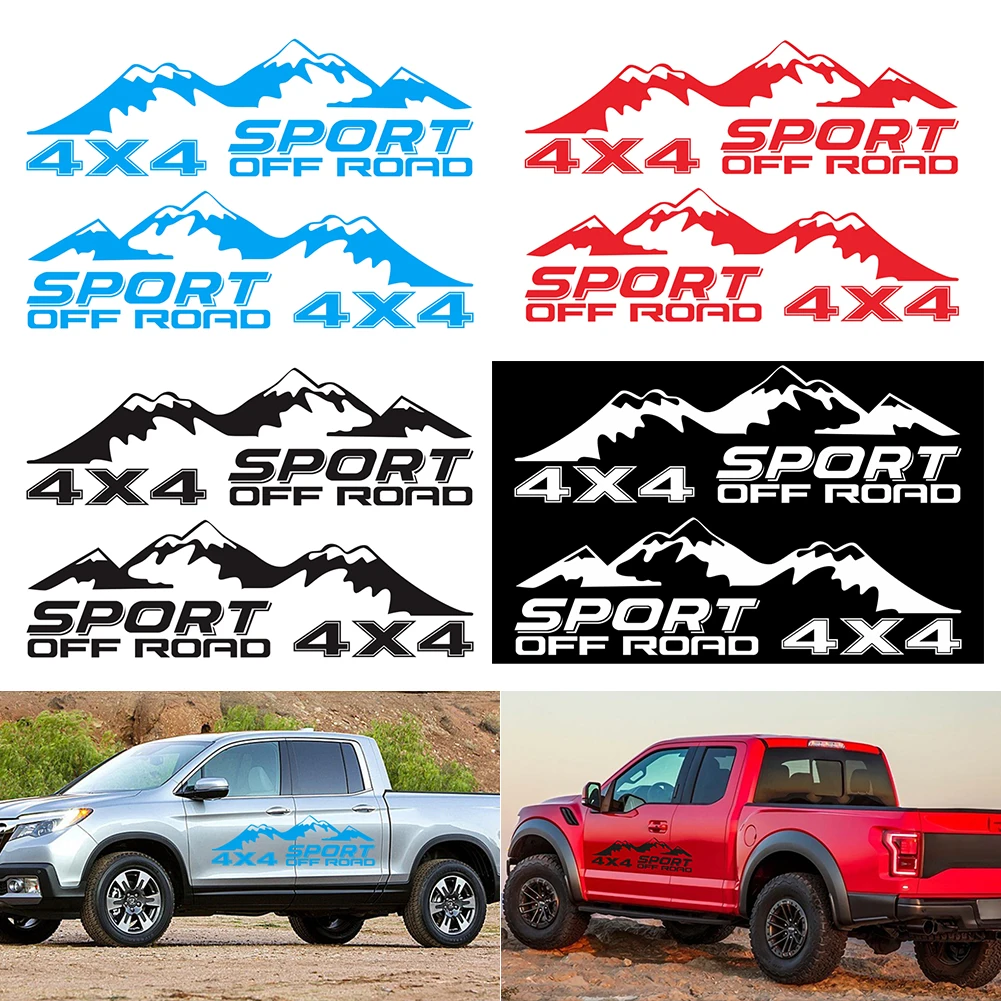 2 PCS Graphic Vinyl 4X4 OFF ROAD Car Sticker Pickup Truck Decal For D-MAX Navara
2 PCS Graphic Vinyl 4X4 OFF ROAD Car Sticker Pickup Truck Decal For D-MAX Navara