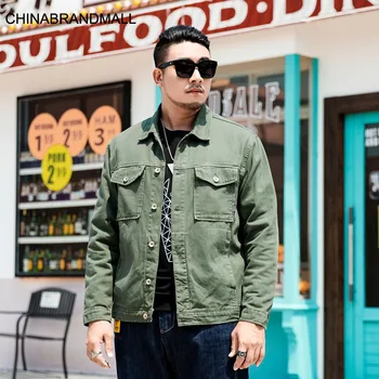 N145 # Super Fat Man Army Green Big Size Cowboy Coat Male Cowboy Jacket Male Plus Fat Plus Cowboy Clothing 2x-6xl
N145 # Super Fat Man Army Green Big Size Cowboy Coat Male Cowboy Jacket Male Plus Fat Plus Cowboy Clothing 2x-6xl