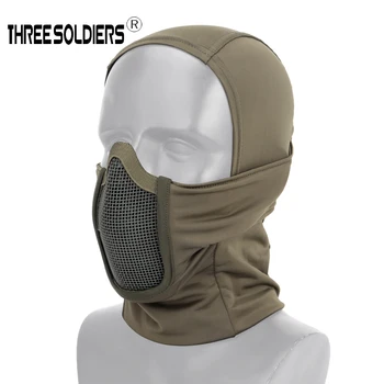 Tactical Full Face Steel Mesh Mask Balaclava Hunting Airsoft Paintball Mask CS Game Hunting Cycling Protective Helmet Liner Cap
Tactical Full Face Steel Mesh Mask Balaclava Hunting Airsoft Paintball Mask CS Game Hunting Cycling Protective Helmet Liner Cap