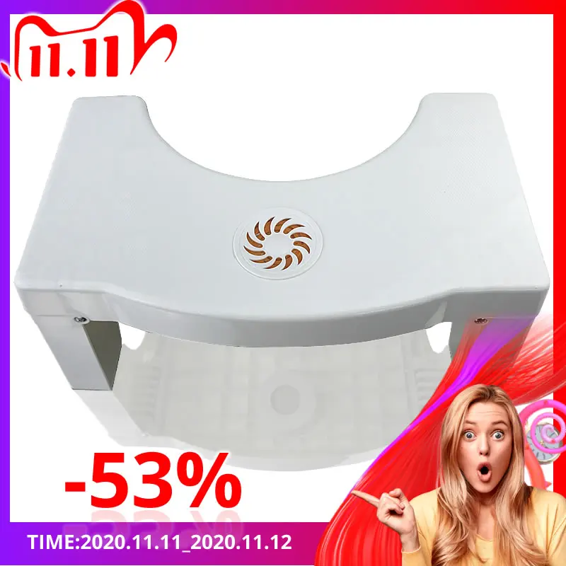 Squatty Toliet Squatty Step Stool Children Adult WC Stool Non Slip Potty Squat Aid For Constipation Piles Relief Heighten
Squatty Toliet Squatty Step Stool Children Adult WC Stool Non Slip Potty Squat Aid For Constipation Piles Relief Heighten