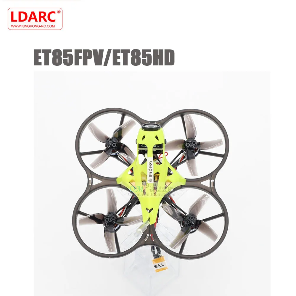 Фото Original LDARC ET85 HD 87.6mm F4 4S Cinewhoop FPV Racing Drone PNP BNF w/ Turtle V2 1080P Camera 48CH 0/25/100/200mW VTX | Игрушки и