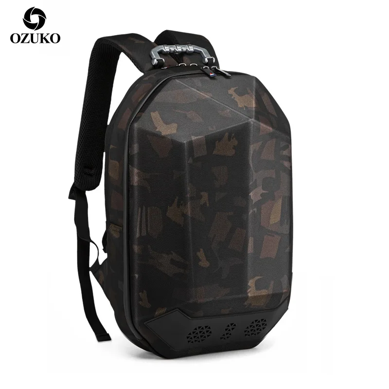 

OZUKO Waterproof Teenager Schoolbag Men 15.6" Laptop Backpack Multifunction Male Travel Rucksack USB Bluetooth Back Pack Mochila