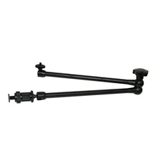 20 inch Adjustable Articulating Friction Magic Arm & Super Clamp Compatible with Field Monitor, Video Lamp, Fill Light
20 inch Adjustable Articulating Friction Magic Arm & Super Clamp Compatible with Field Monitor, Video Lamp, Fill Light